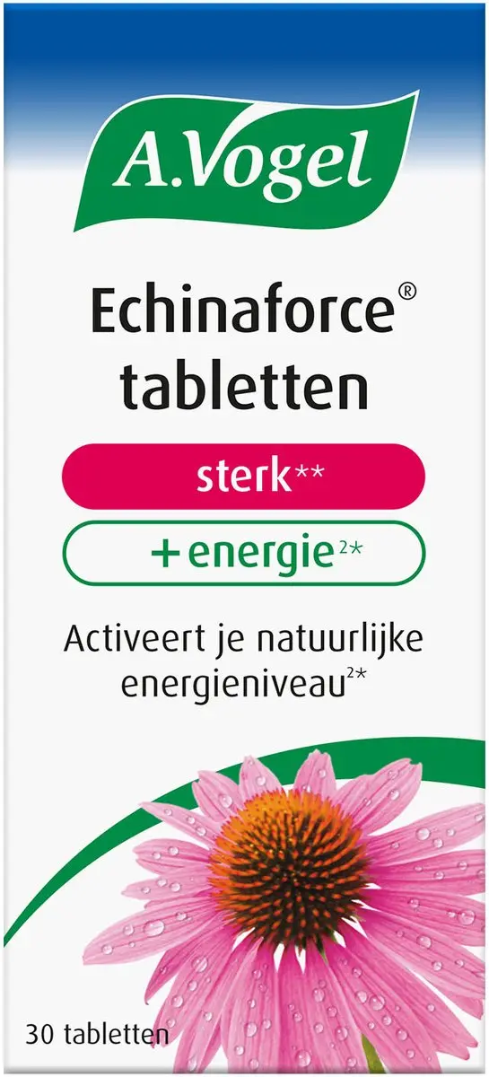A.Vogel Echinaforce Sterk + Energie Tabletten 30 st