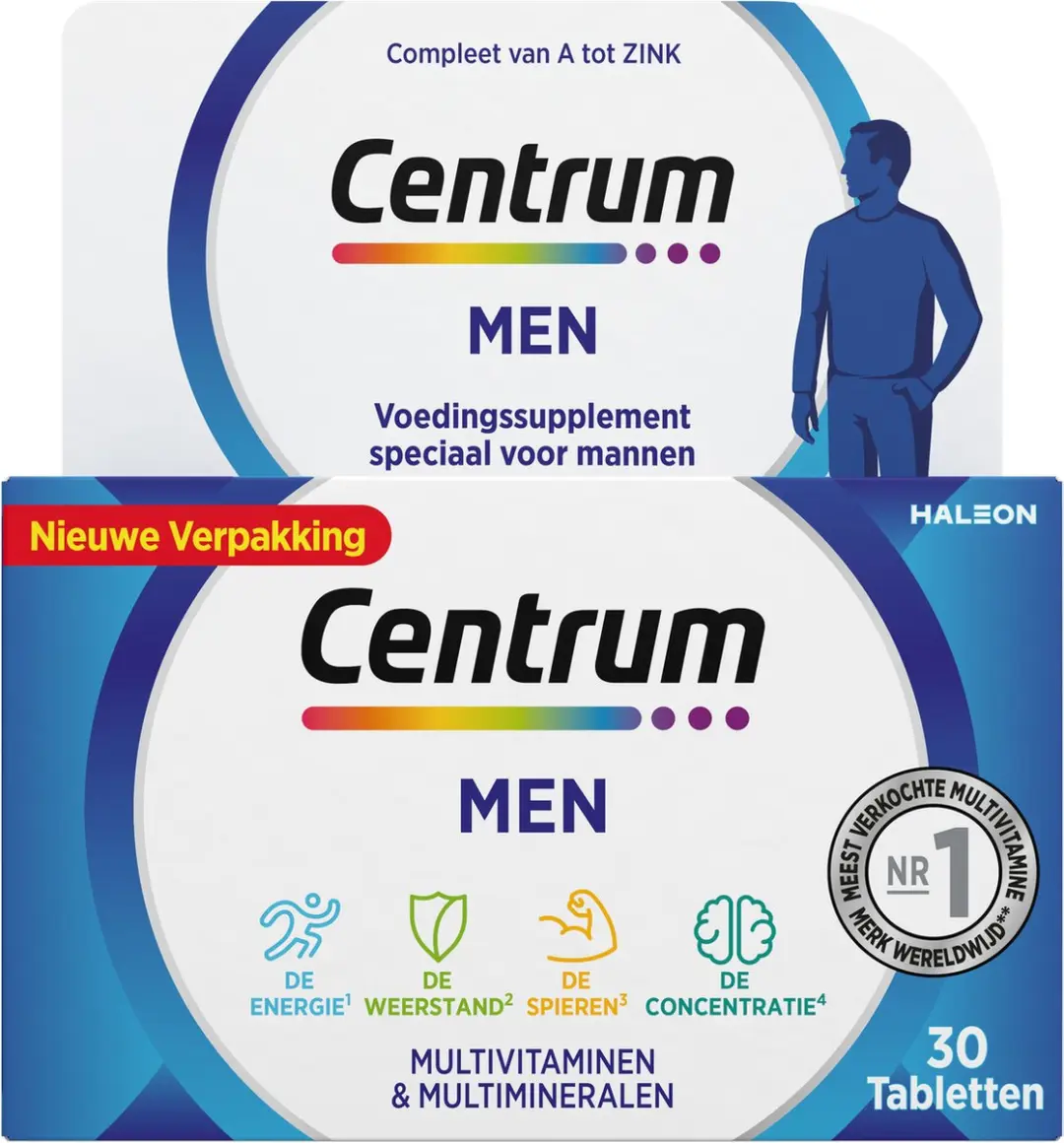 Centrum Men Multivitaminen 30 Tabletten