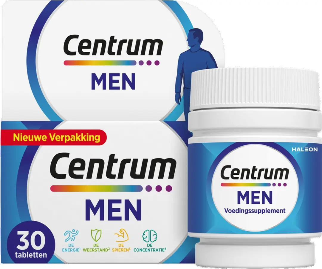 Centrum Men Multivitaminen 30 Tabletten