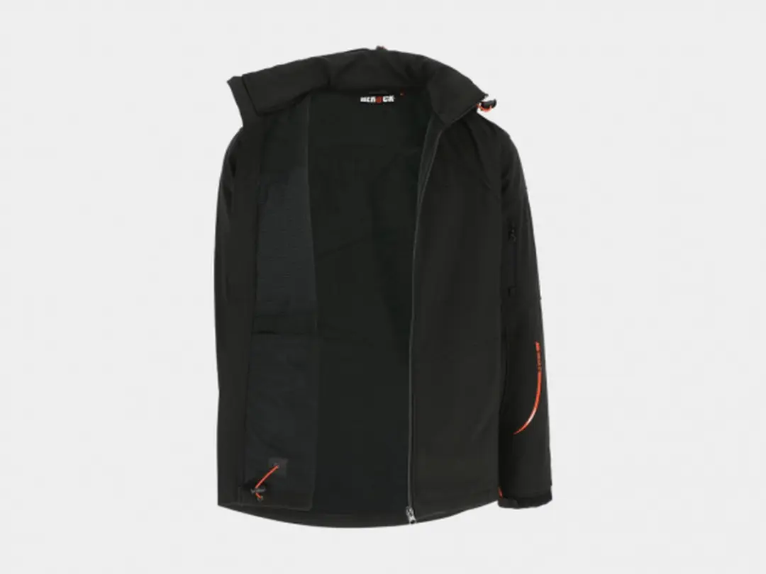 Herock Poseidon Softshelljas XXXL - Zwart