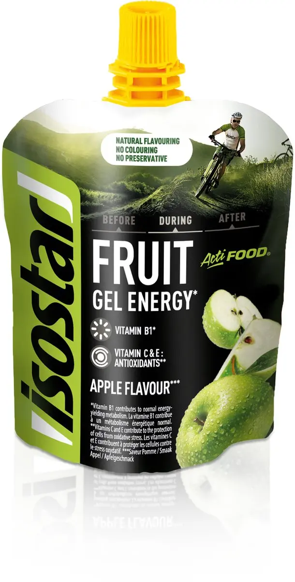 Isostar Actifood Energieboost Appel - 8x90ml