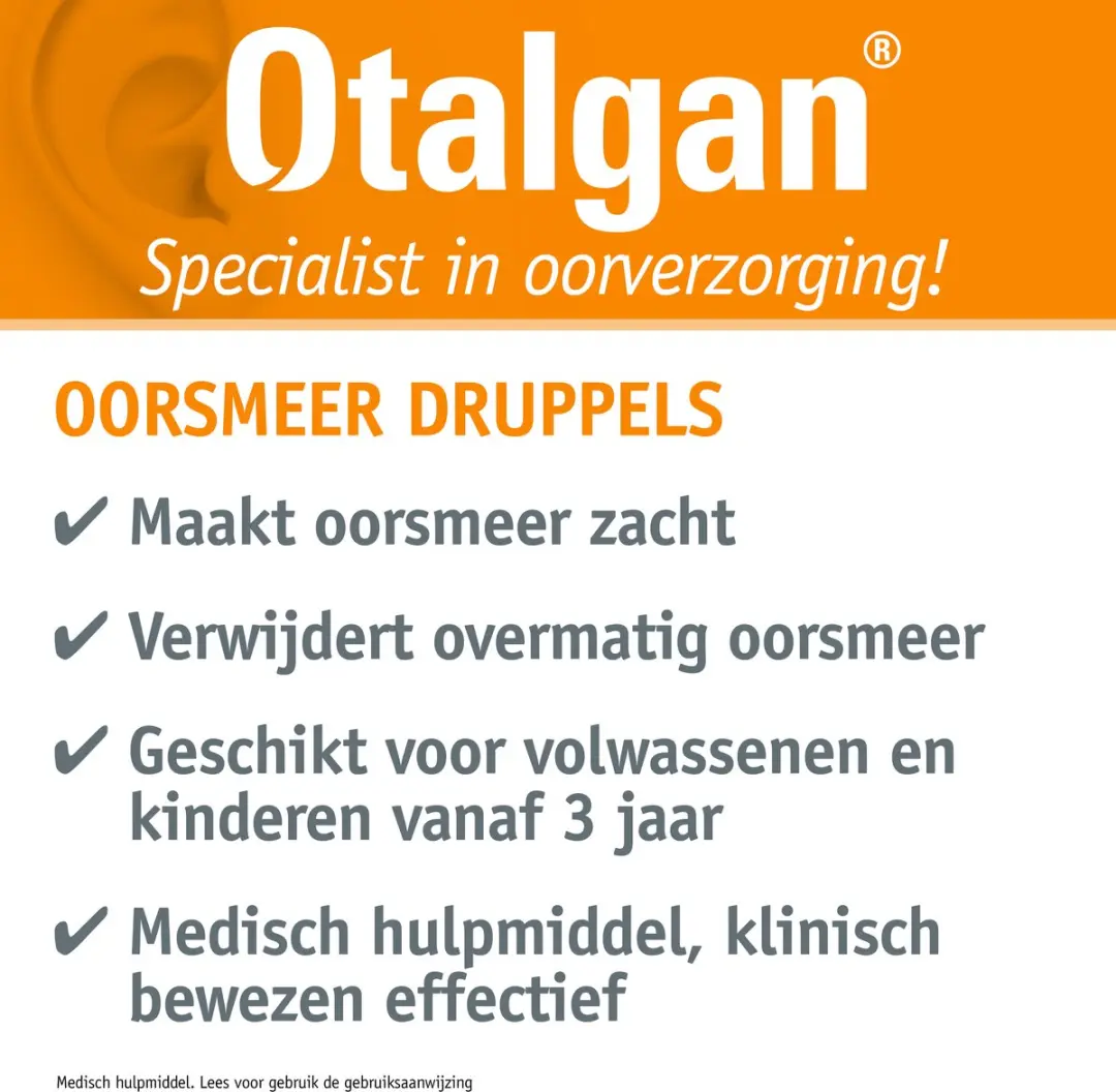 Otalgan Oorsmeerdruppels 10ml