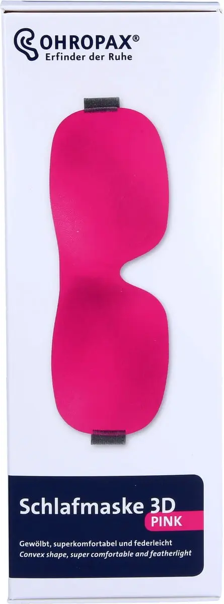 Ohropax Slaapmasker Roze