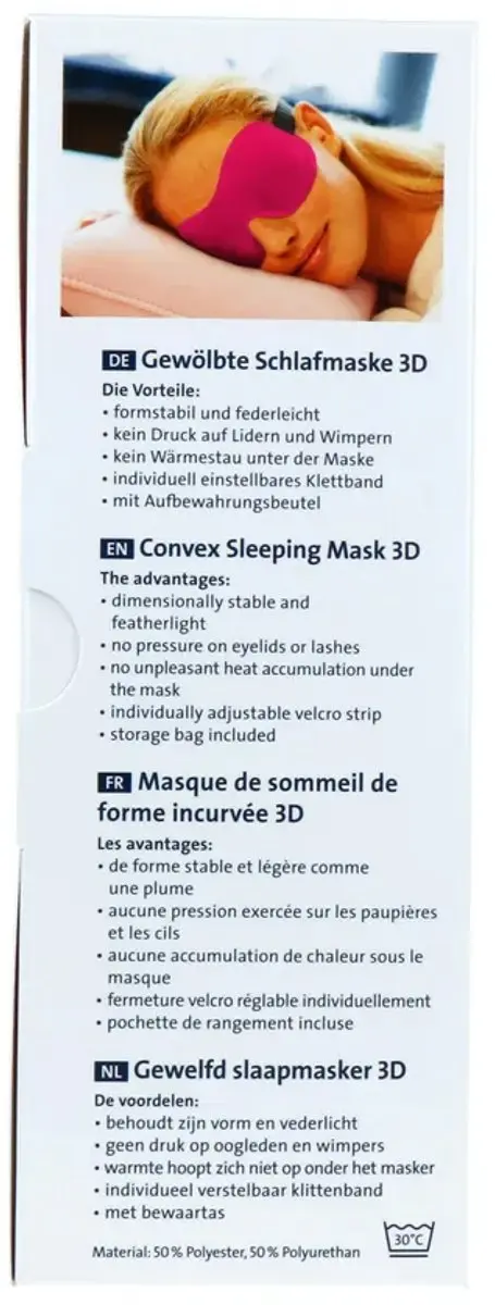 Ohropax Slaapmasker Roze