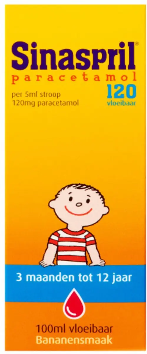 Sinaspril Vloeibaar Paracetamol 120mg
