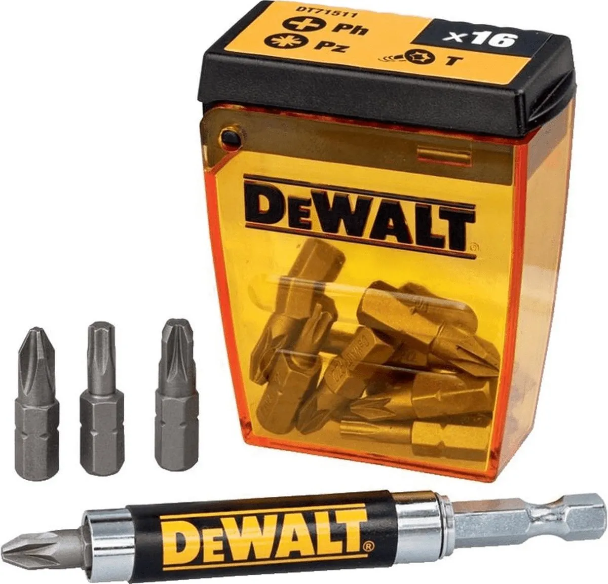 DeWalt DT71511 Schroefbitset - 16-delig
