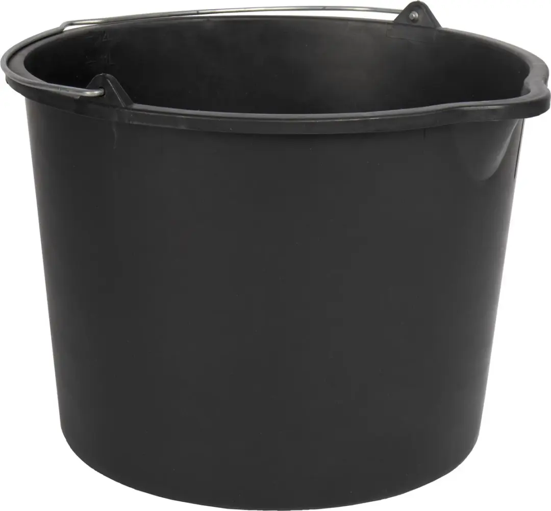 Talen Tools Bouwemmer 12L - Zwart