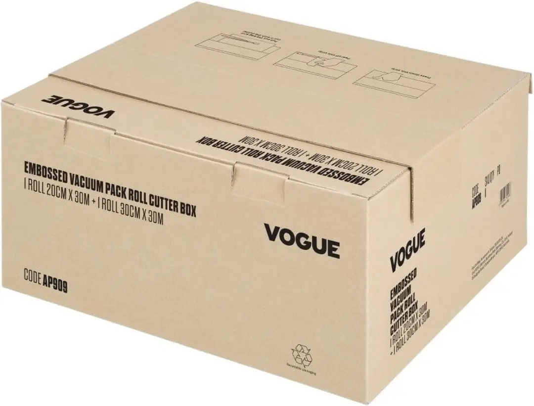 Vogue Vacuümverpakkingsrol AP909 met Snijdoos - 200mm/300mm - 2 Stuks