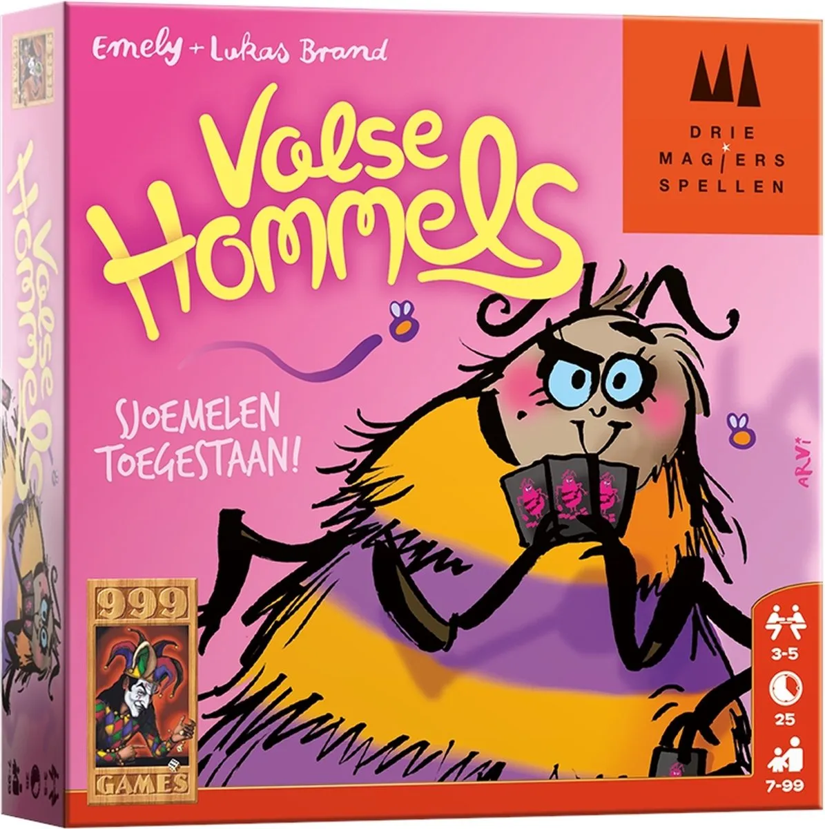999 Games Valse Hommels Kaartspel - 3+ Spelers