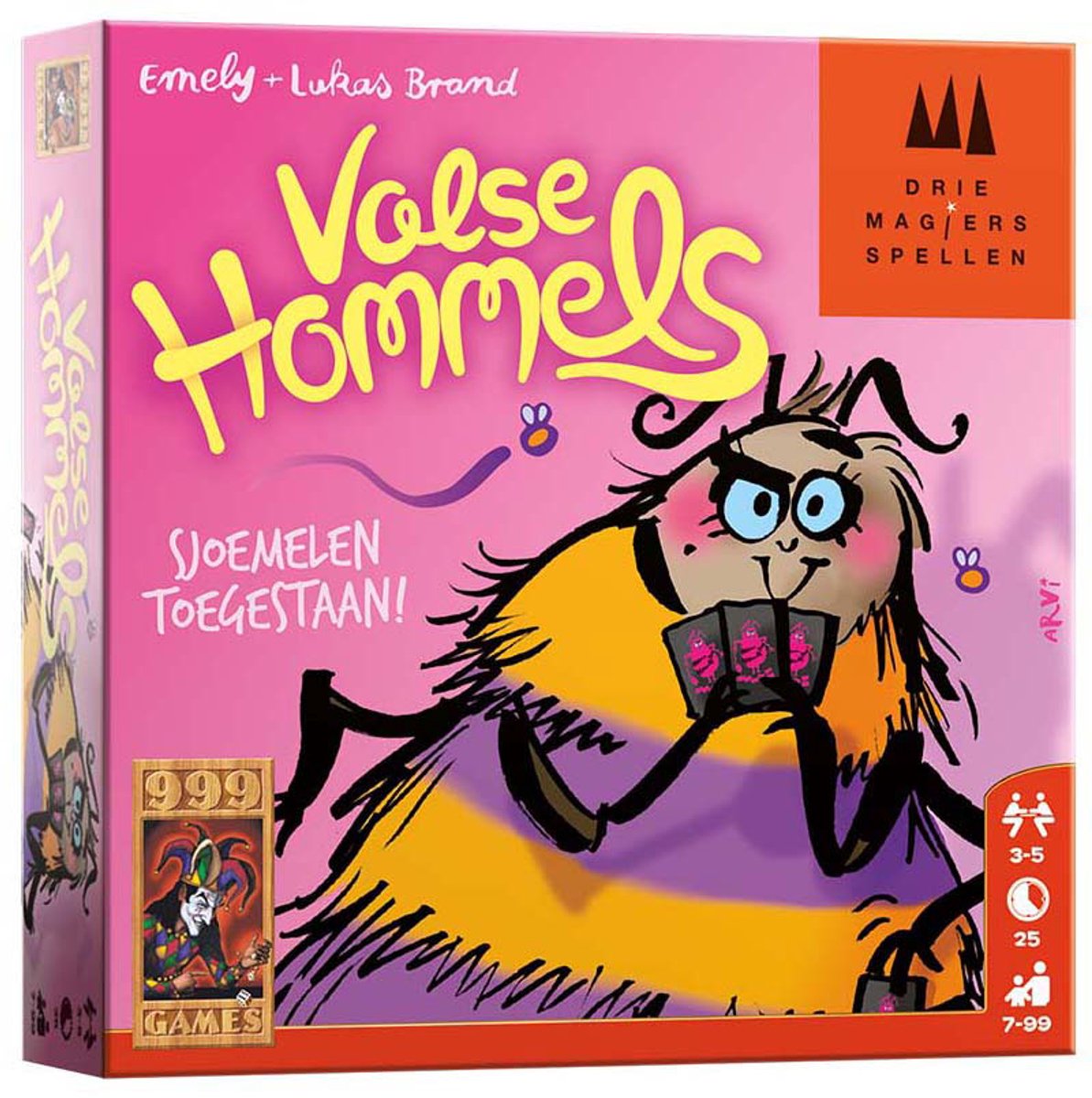 999 games - Valse Hommels - Snel vrolijk kaartspel!