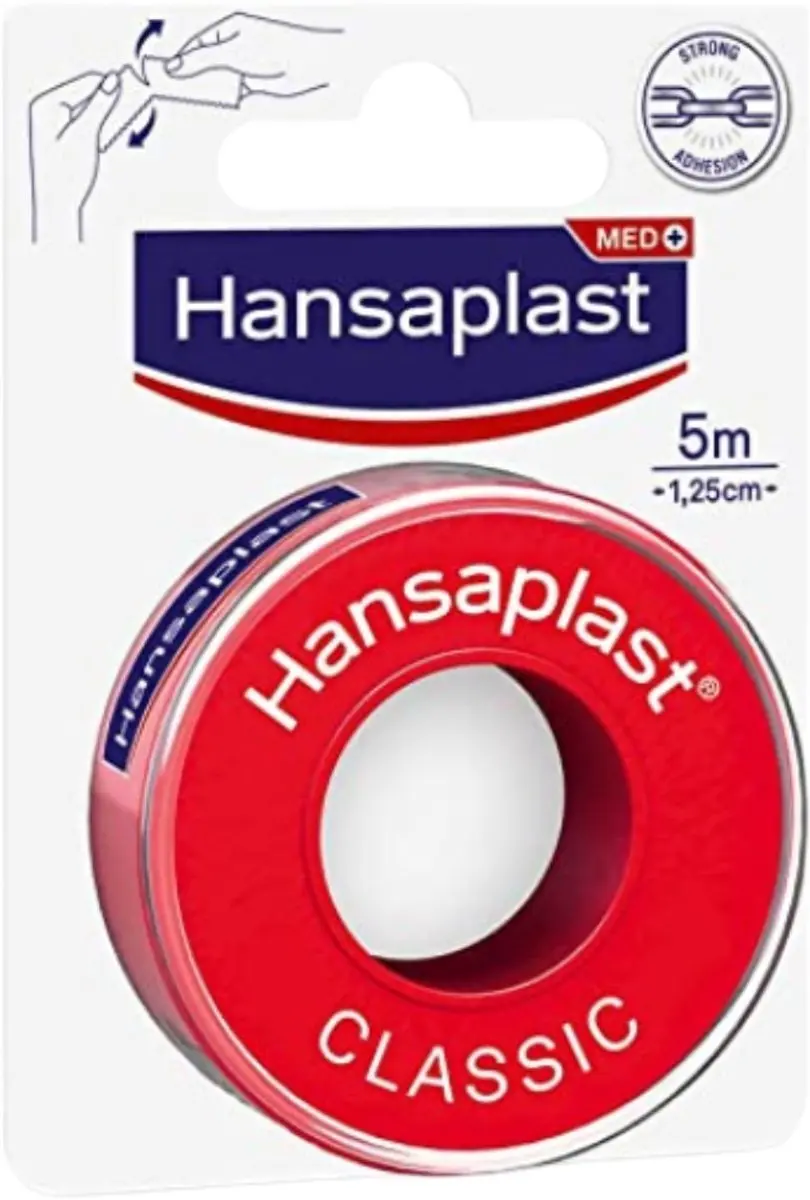 Hansaplast Classic Hechtpleister 5m x 1,25cm - Beige