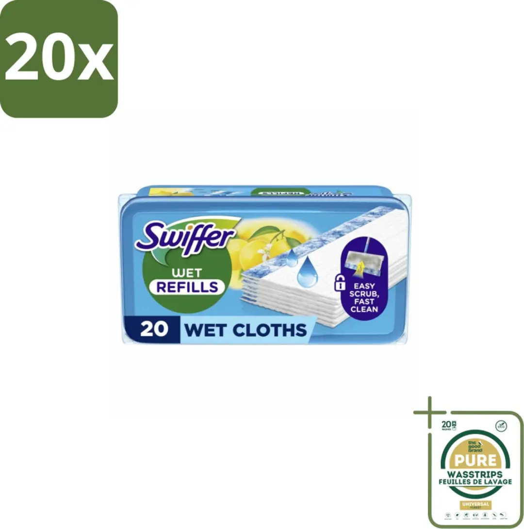 Swiffer Vloerdoekjes Citrus Fresh PG671903