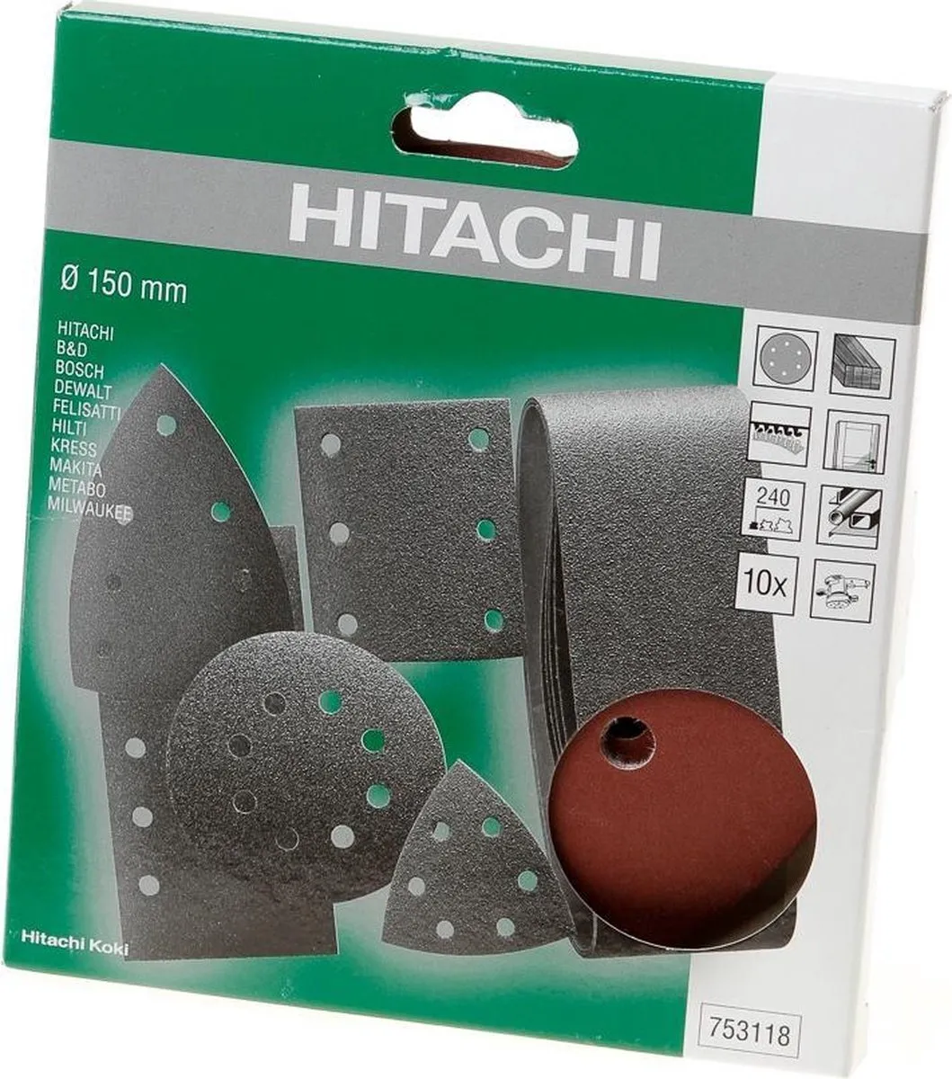 Hikoki Schuurschijf Ø150 K240