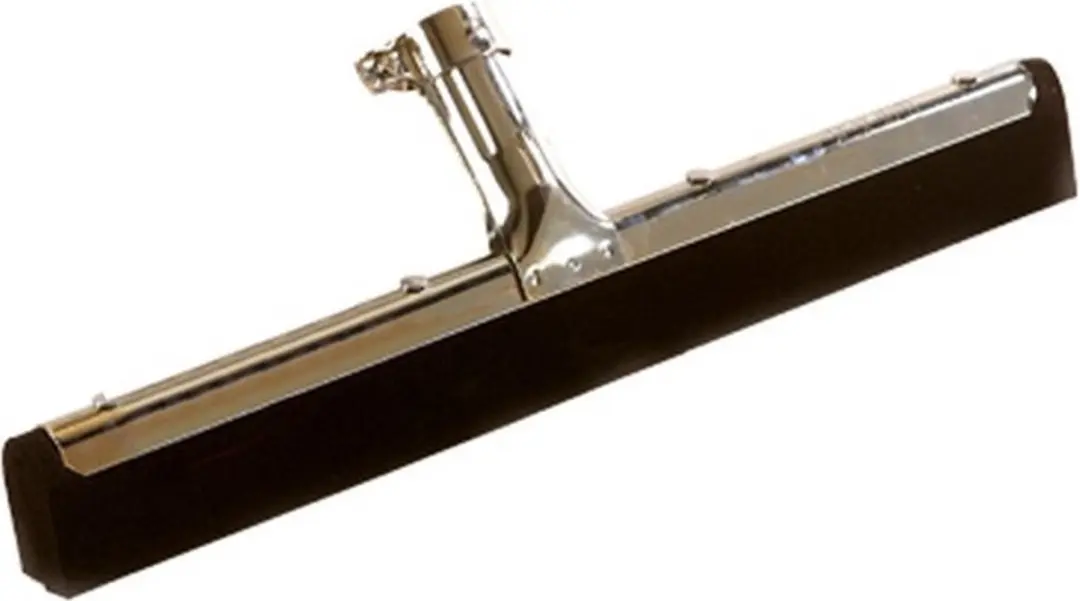 Talen Tools Vloertrekker Metaal/Rubber 35cm - Houten Steel 130cm - Zwart