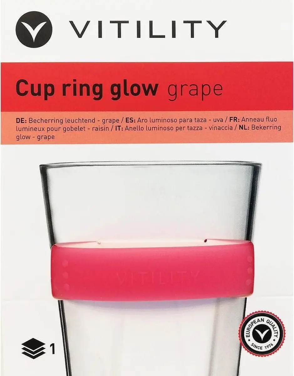 Vitility Cup Ring Glow Grape - Wit