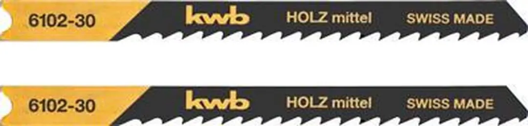 KWB Decoupeerzaagbladen Hout 6102-30 - 2 Stuks