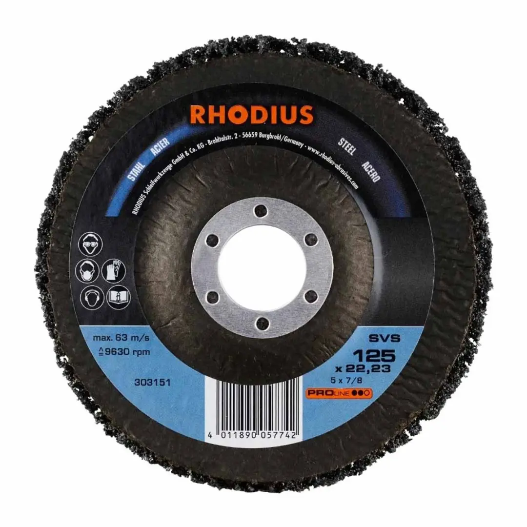 Rhodius Pro Reinigingsvlies 125mm