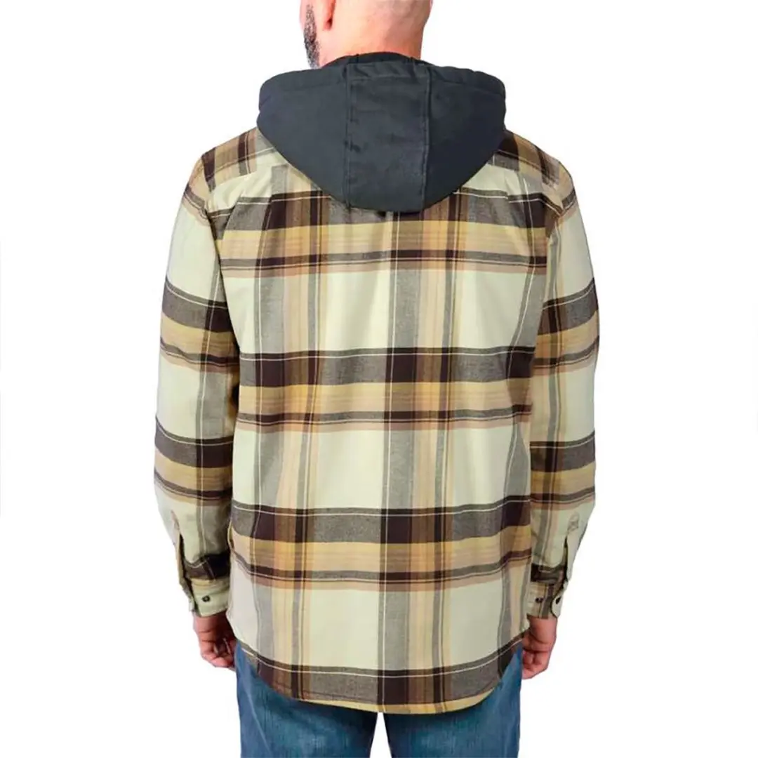 Carhartt Flannel Sherpa-lined Overhemd - M - Bruin