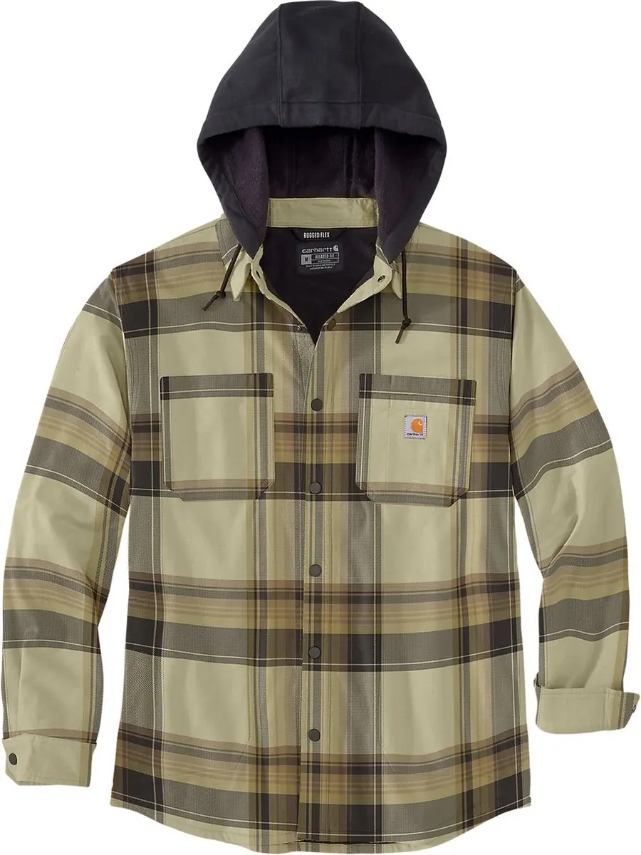 Carhartt Flannel Sherpa-lined Overhemd Bruin M