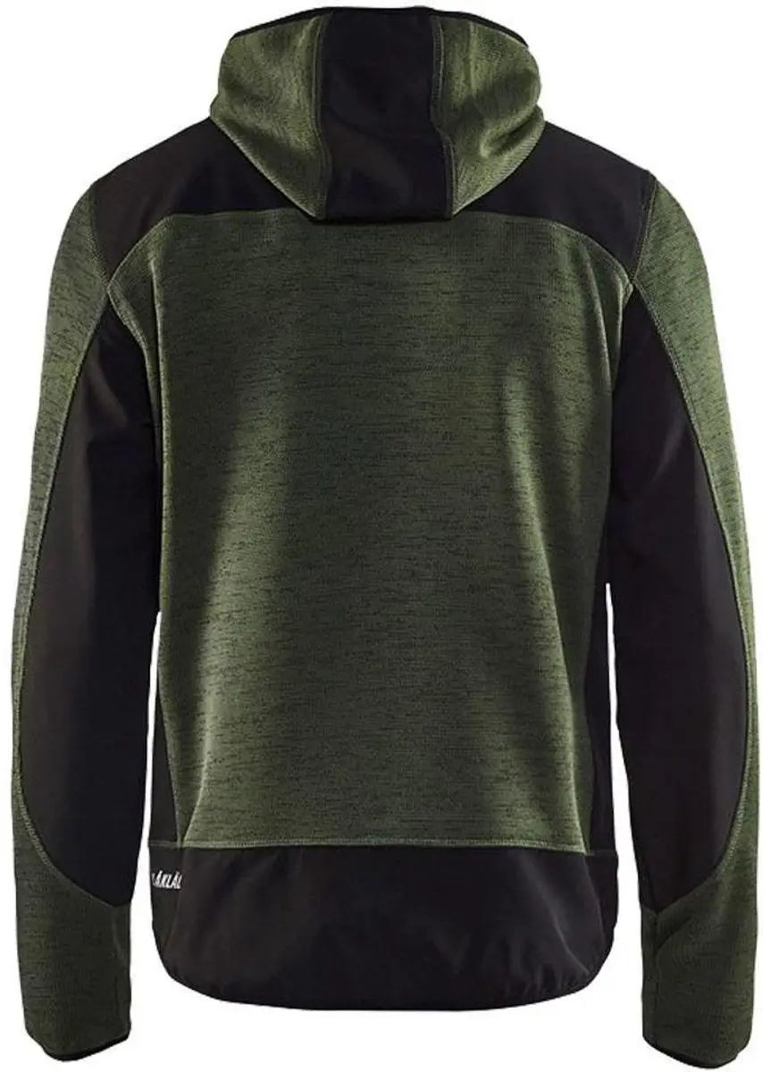 Blåkläder Gebreid Vest 4930-2117 - Donkergrijs/Zwart - 3XL
