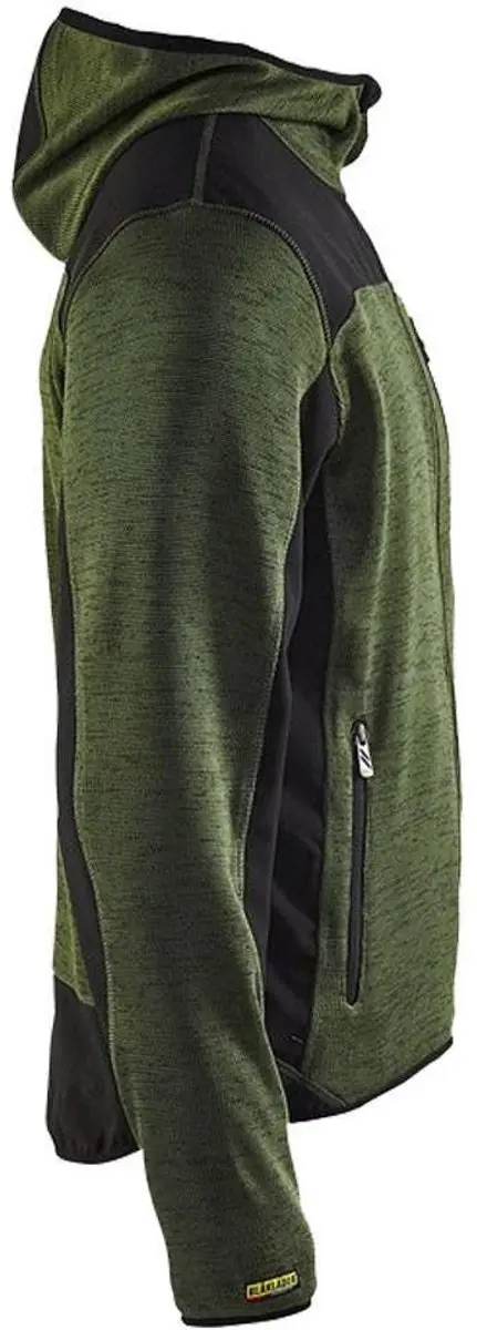 Blåkläder Gebreid Vest 4930-2117 - Donkergrijs/Zwart - 3XL