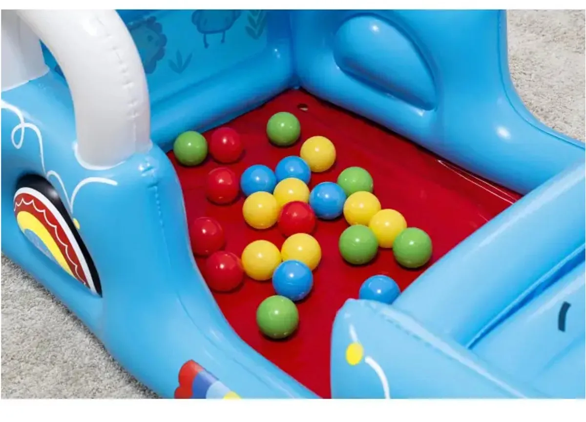 Bestway Fisher-Price Smilin' Safari Ballenbak - 15 Ballen - Roze - afbeelding 3 van 6