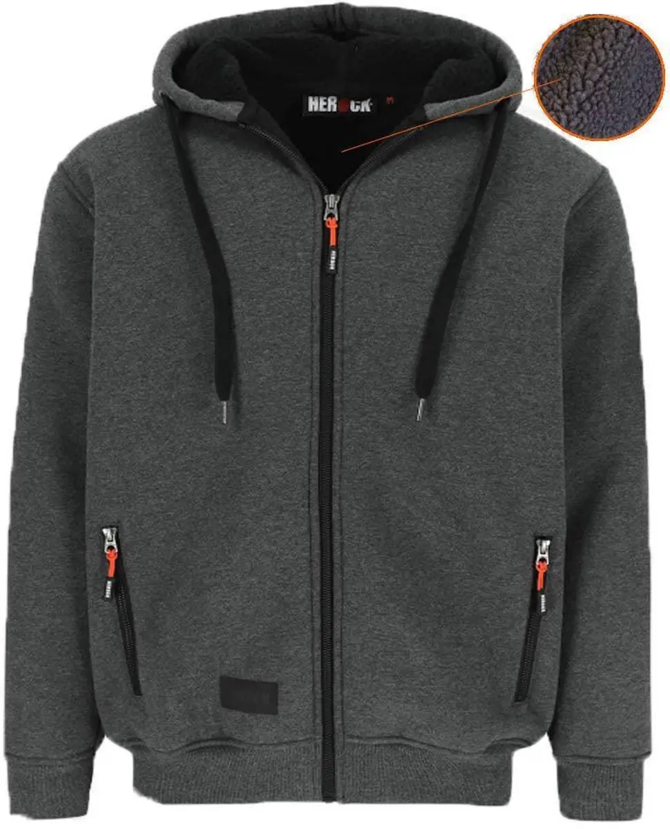 Herock Otis Warme Sweater 600 g/m² - Grijs XXL