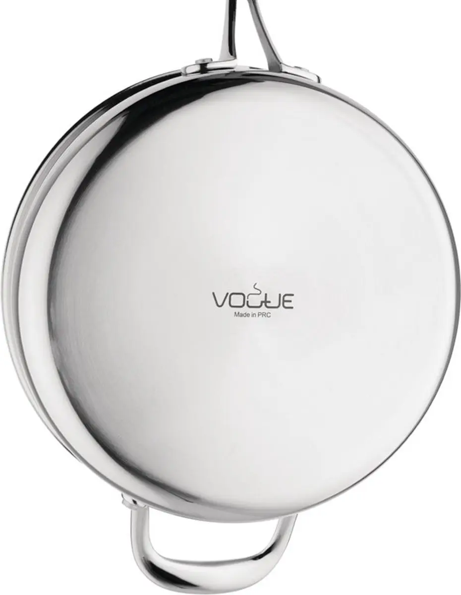 Vogue Triwall Sauteuse GG031 - 24cm - 2.4L - Grijs