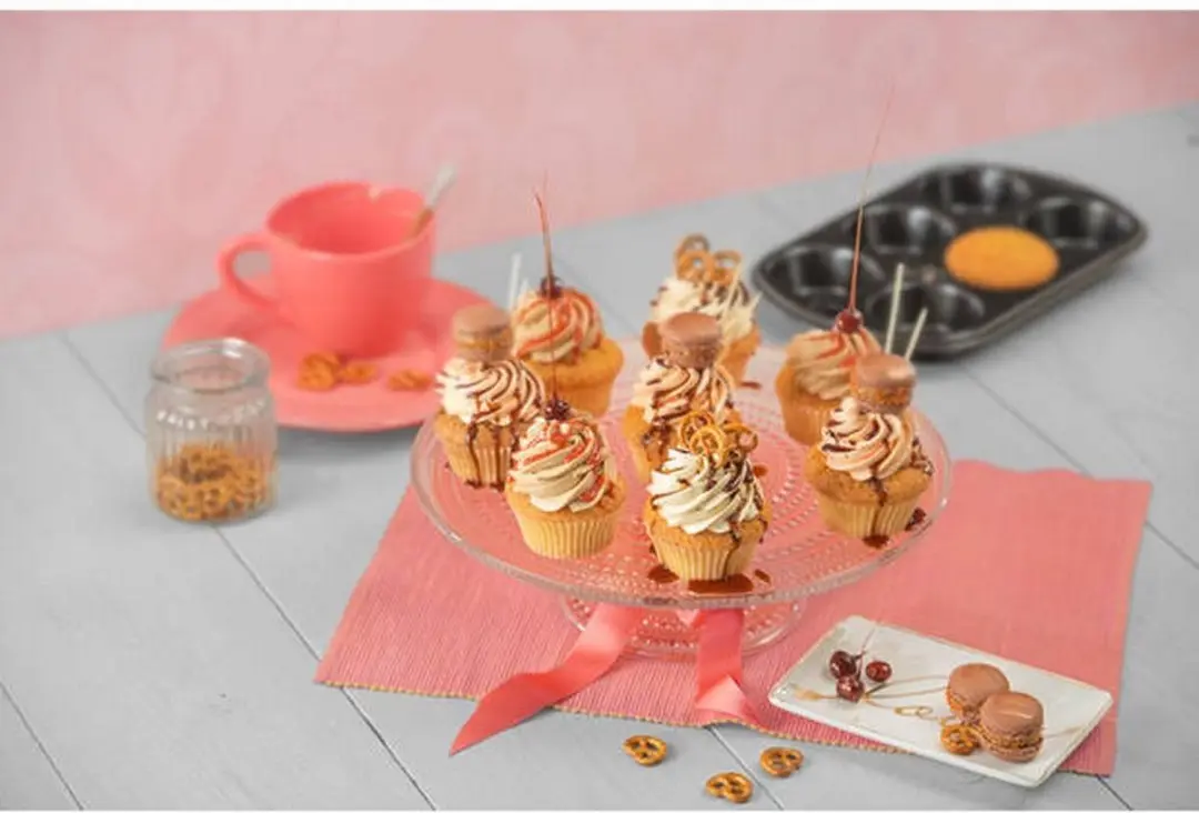 Kaiser Muffinbakvorm 6 Stuks - Non-Stick - Zwart