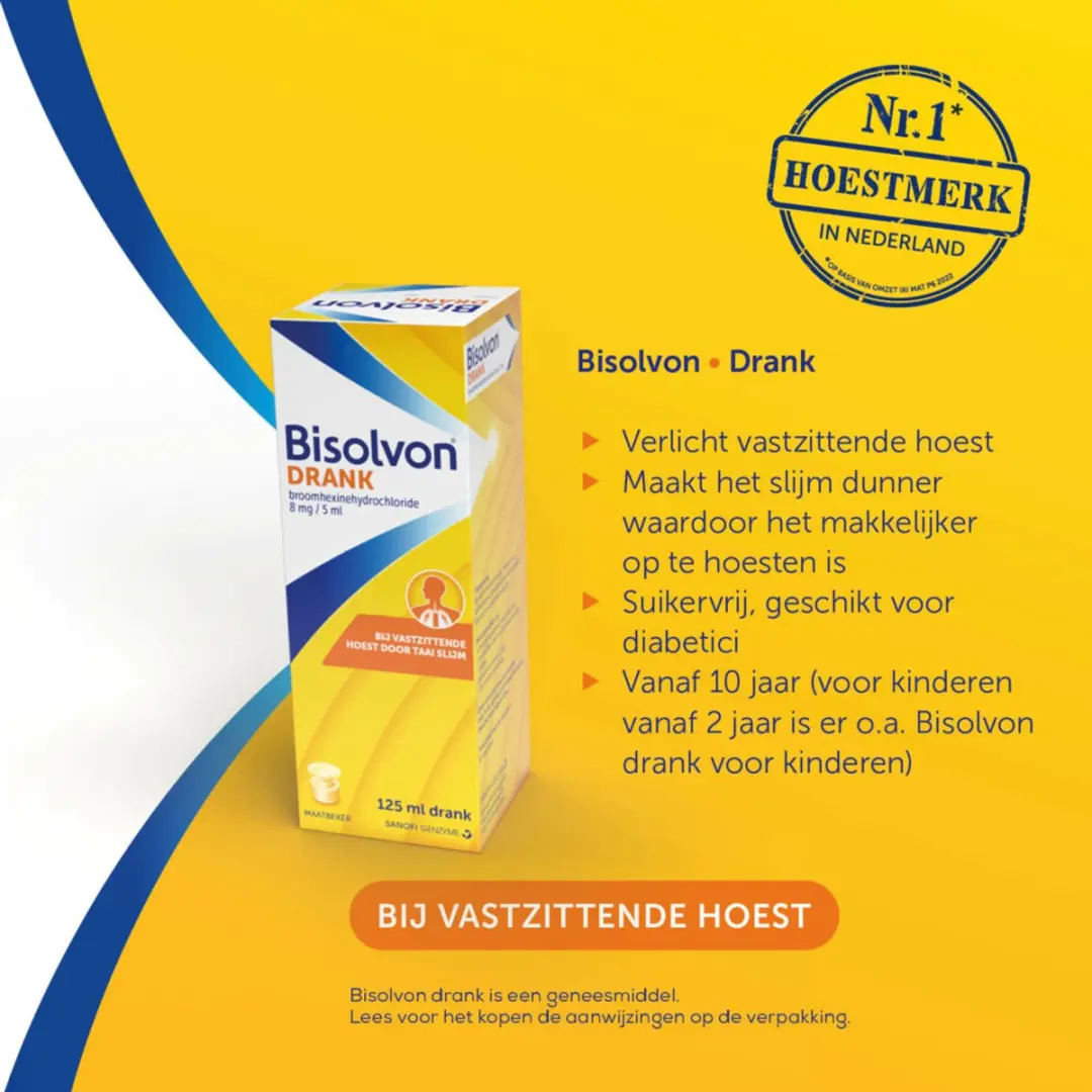 Bisolvon Drank Vastzittende Hoest