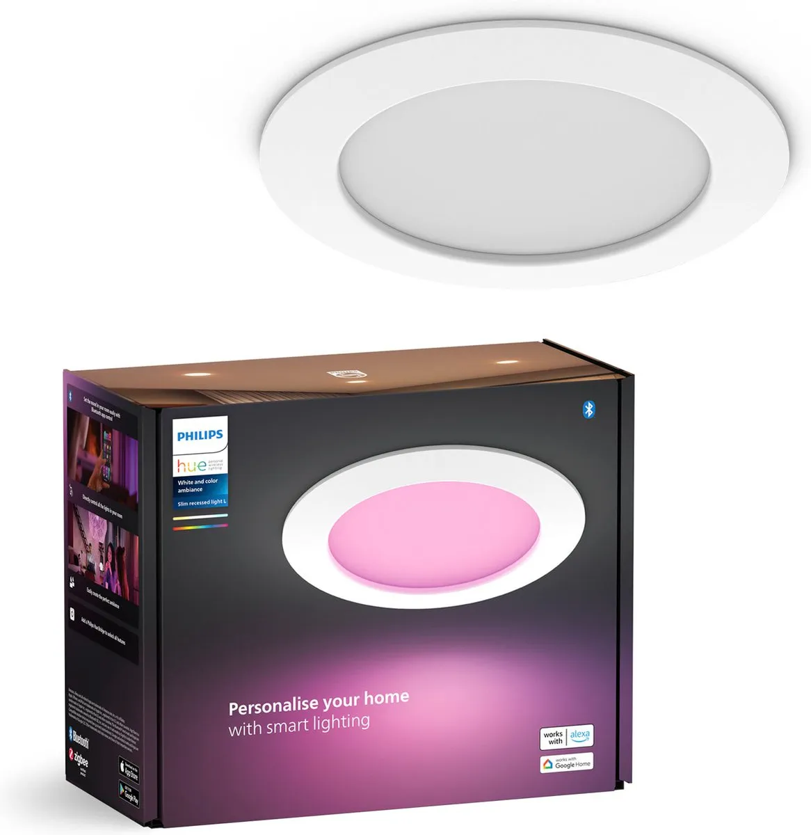 Philips Hue Hue Slim Recessed Light 170mm Inbouwspot