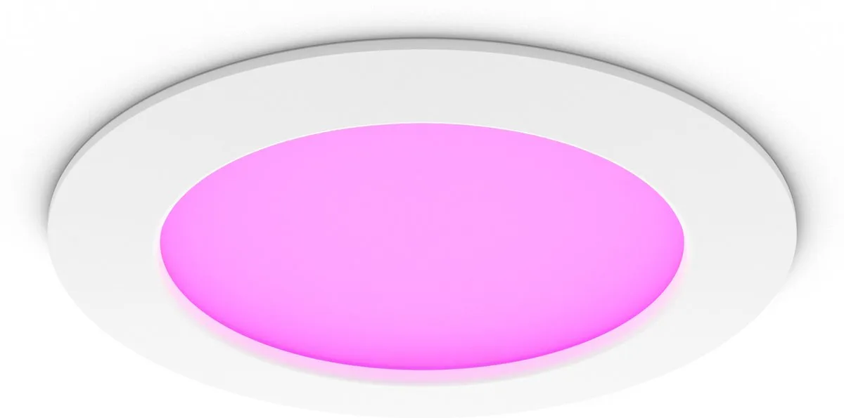 Philips Hue Hue Slim Recessed Light 170mm Inbouwspot - Wit - afbeelding 2 van 6