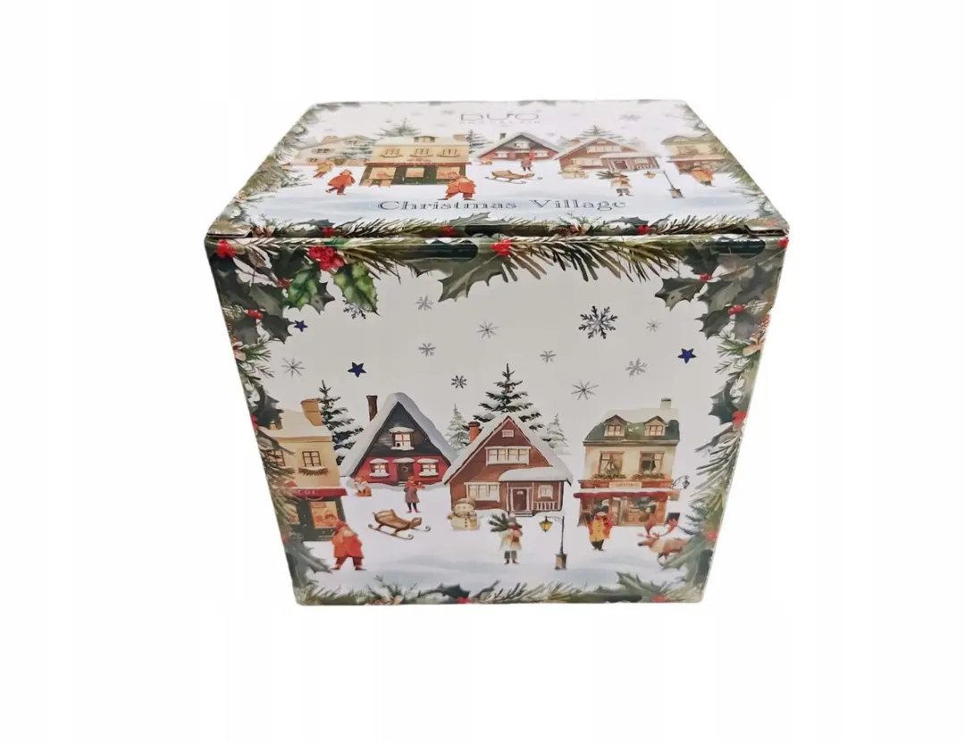 Duo Kerstmis Dorp Mok 650ml - Multicolor