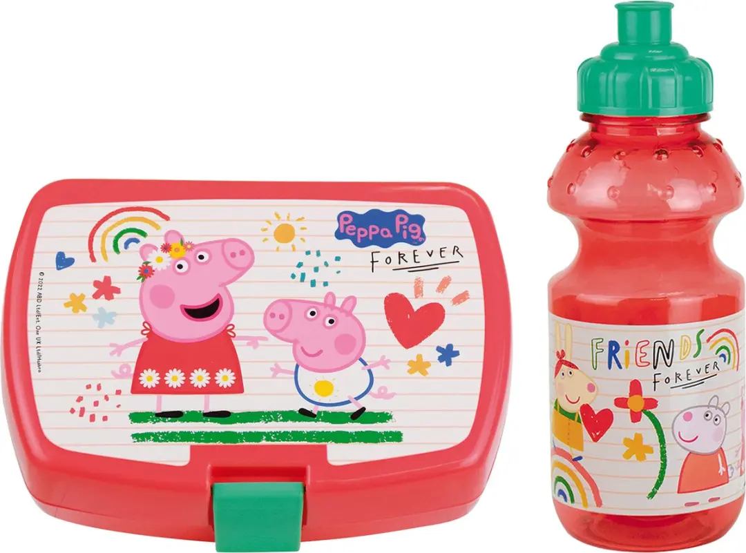 Peppa Pig Lunchboxset 2-delig