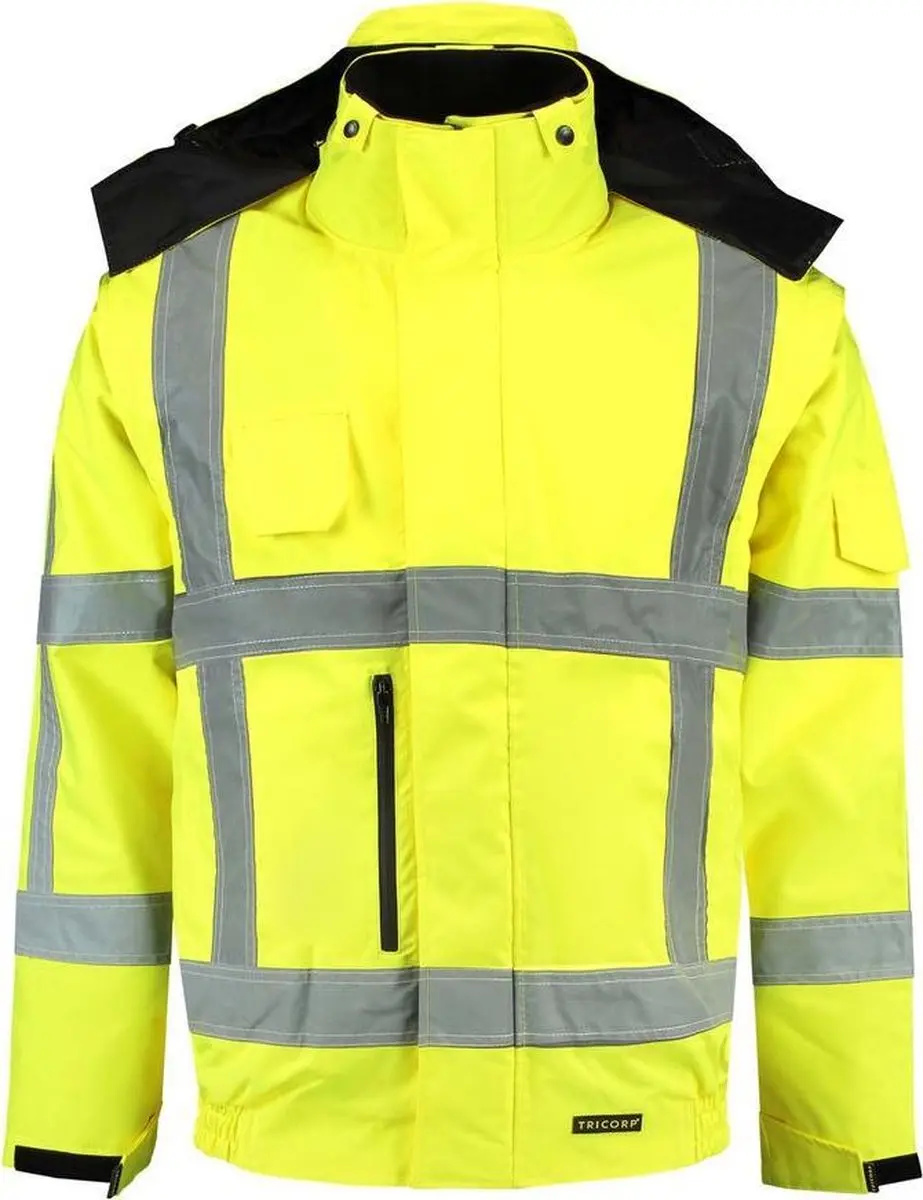 Tricorp Pilotjack Werkjas 403006 - Fluor Geel - Maat 7XL