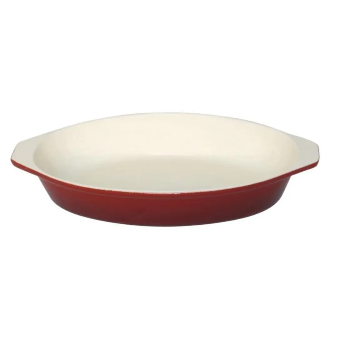 Vogue Ovale Gratineerschaal GH317 - 650ml - Rood