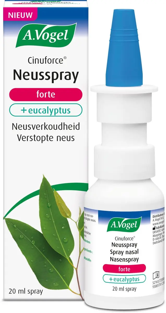 A.Vogel Cinuforce Neusspray Forte + Eucalyptus 20ml