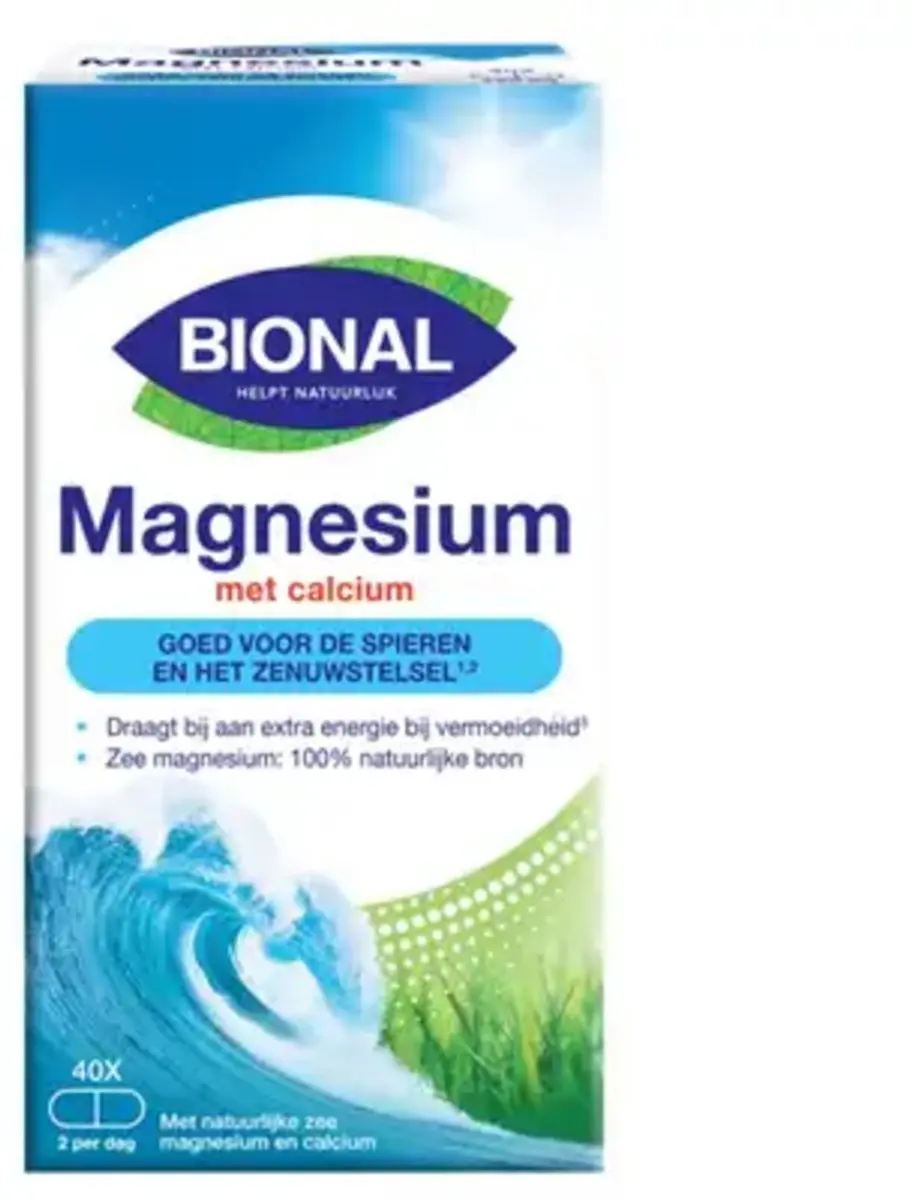 Bional Natuurlijk Zee Magnesium met Calcium