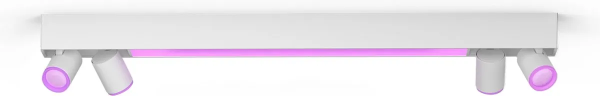Philips Hue Centris Opbouwspot 4-spots - RGBW - Wit