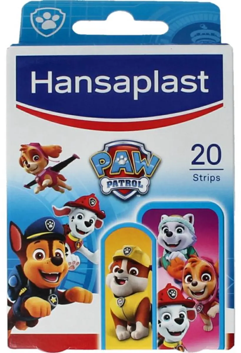 Hansaplast Pleisters Paw Patrol - 20 Stuks - Multicolor