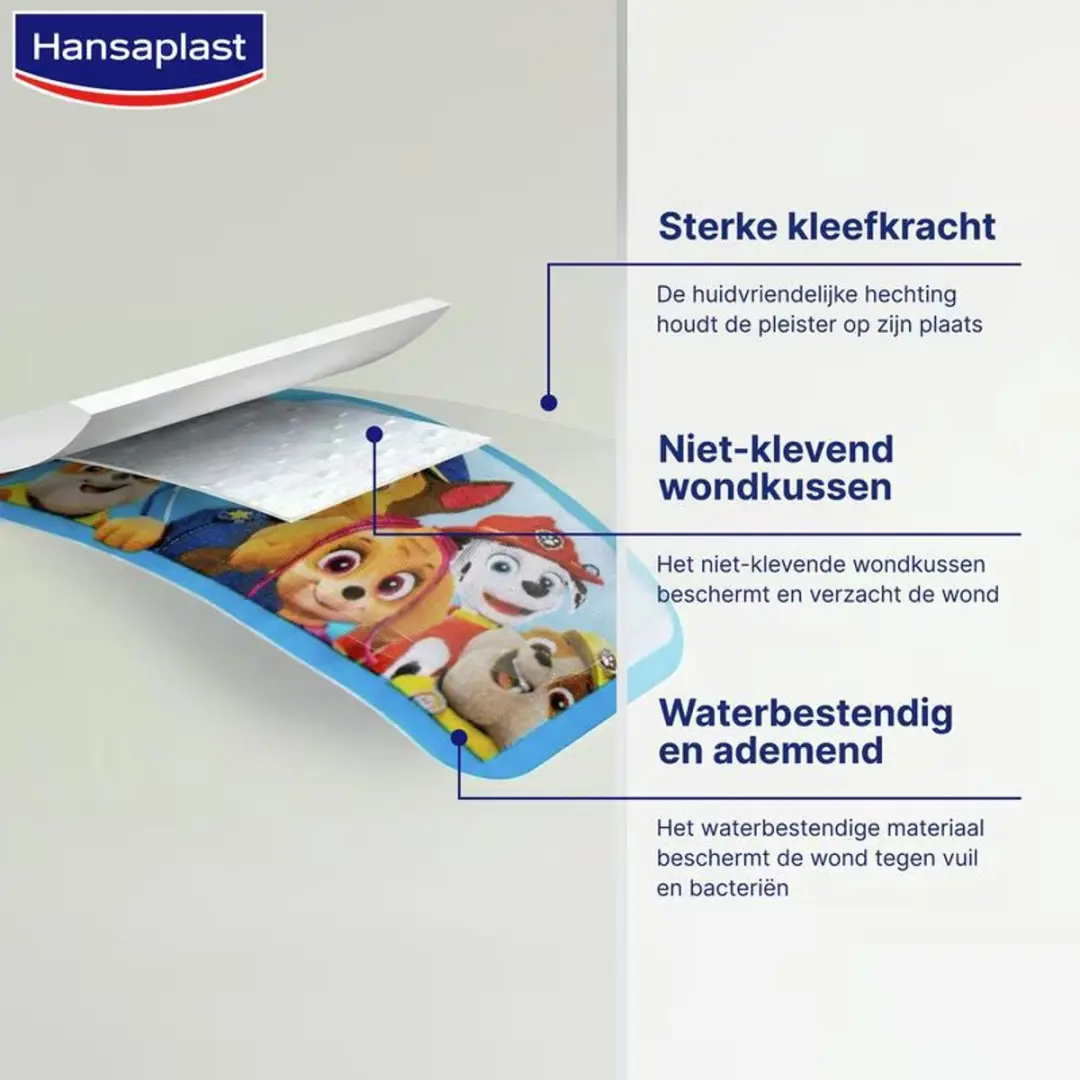 Hansaplast Pleisters Paw Patrol - 20 Stuks - Multicolor