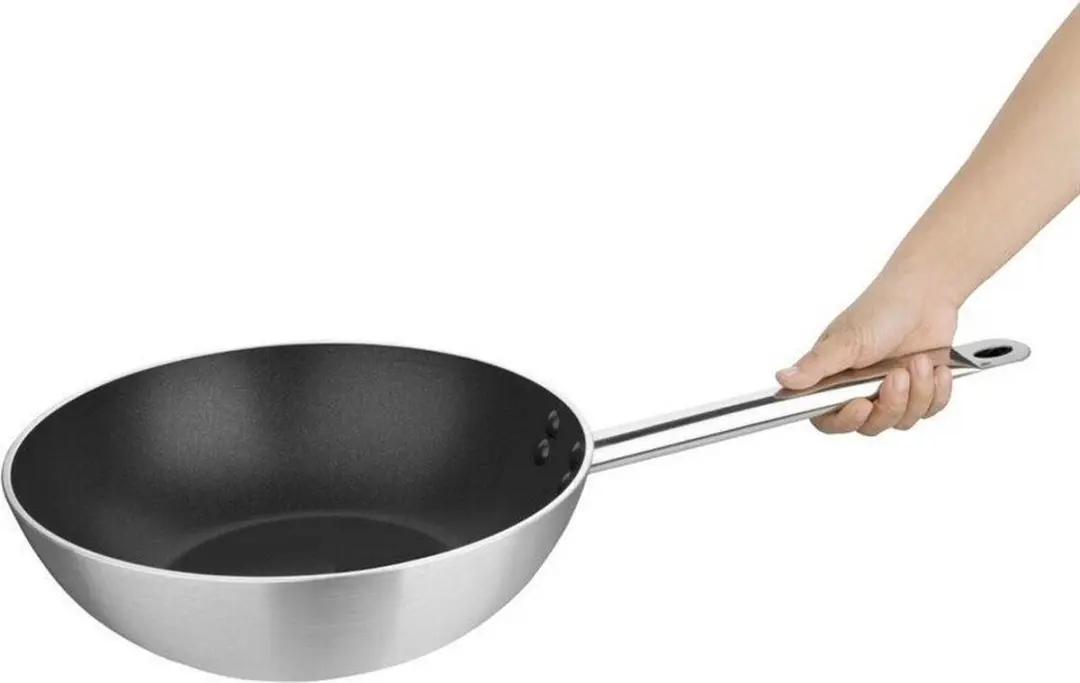Vogue Platinum Plus Wokpan FB690 30cm - Grijs
