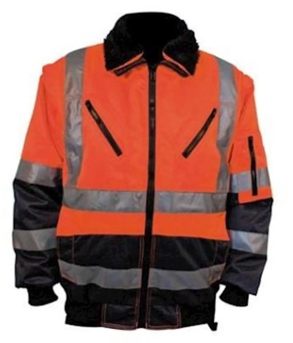 Oxxa M-Wear 0964 Pilotjack - M - Oranje/Marineblauw