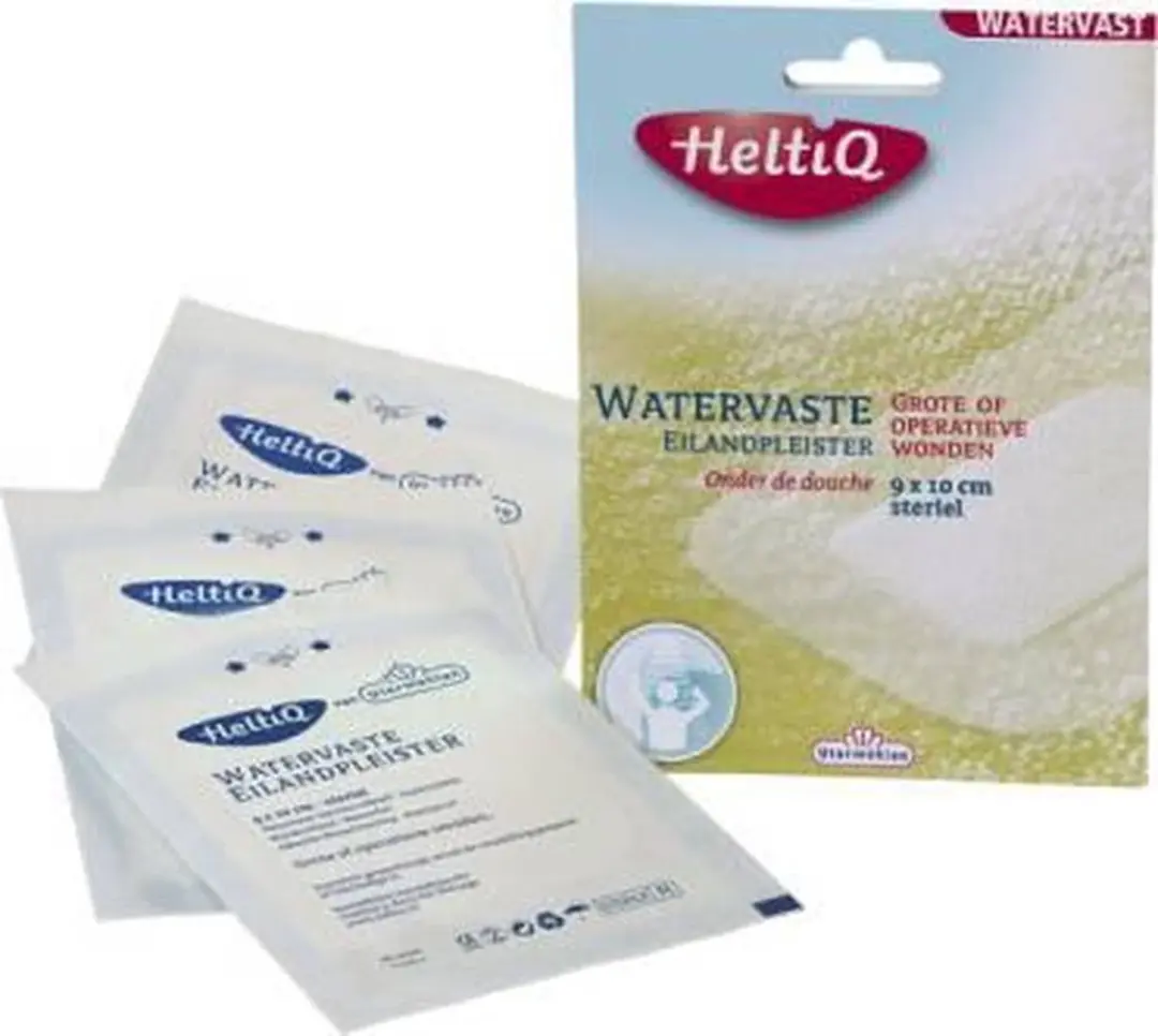 Heltiq Watervaste Pleisters 9x10cm - 4 Stuks