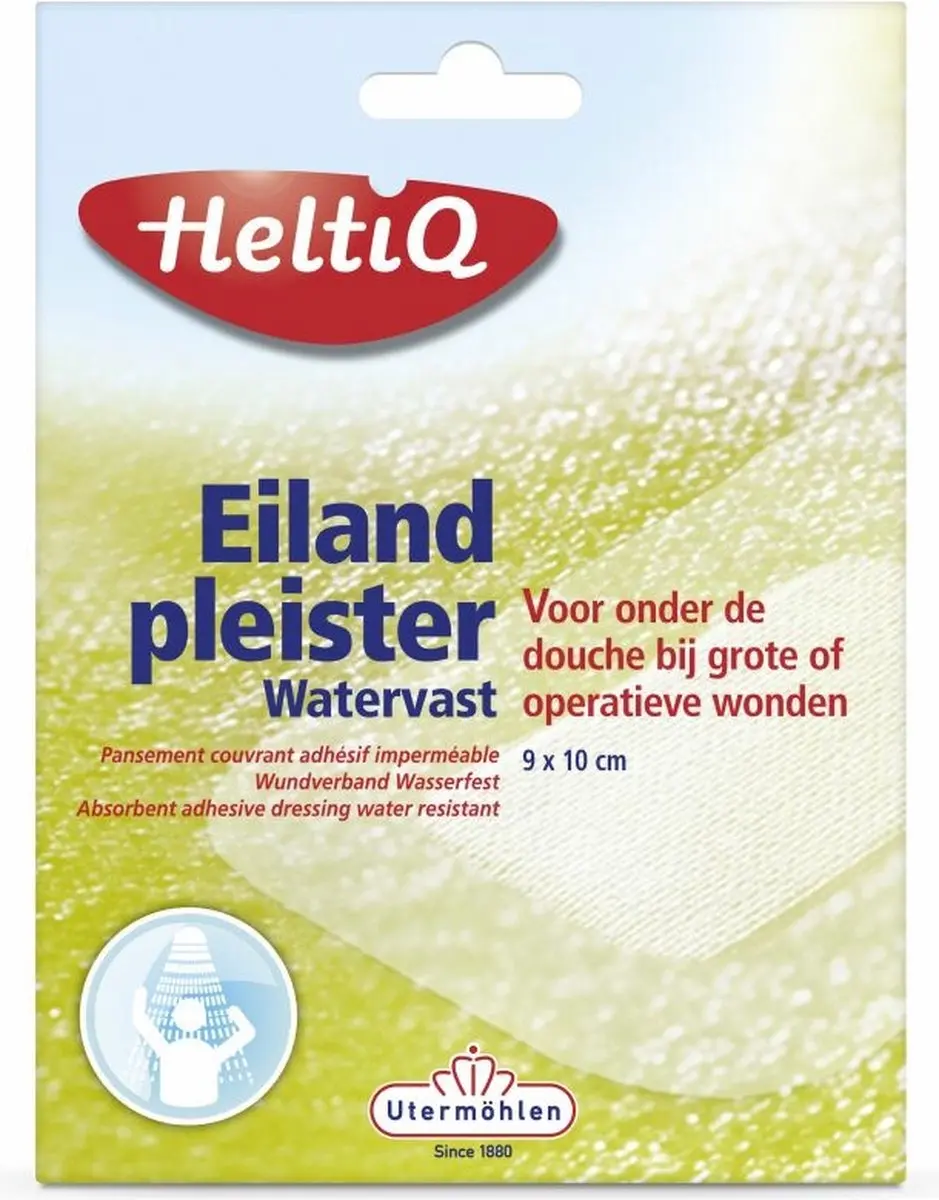 Heltiq Watervaste Pleisters 9x10cm - 4 Stuks