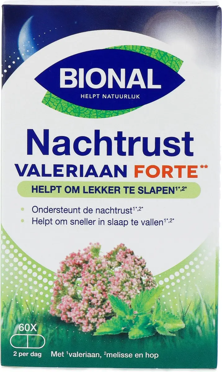 Bional Nachtrust Forte Voedingssupplement 60 Capsules