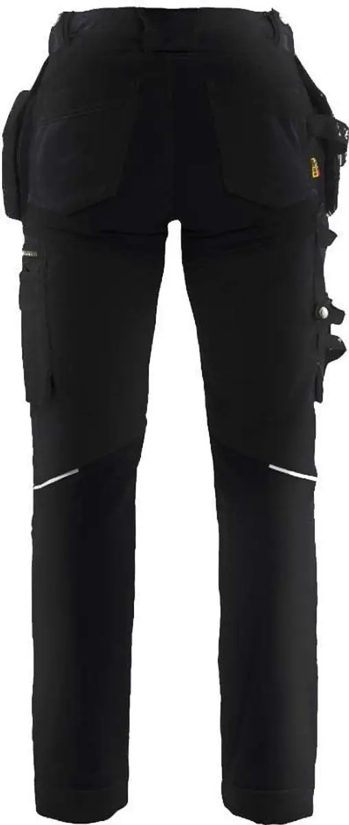 Blåkläder 7130-1370 Dames Werkbroek - Zwart - C36