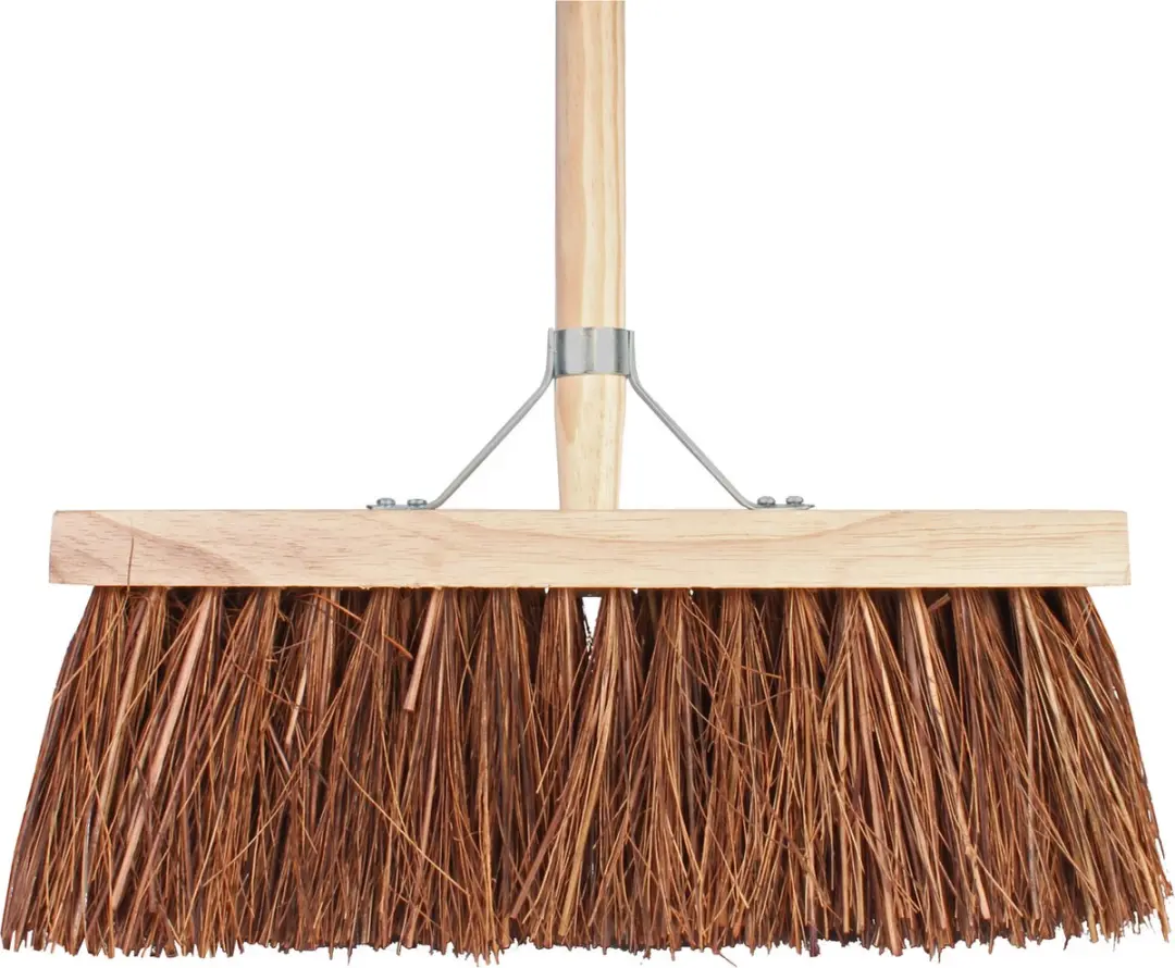 Talen Tools Stadsbezem Bass 41cm - Bruin