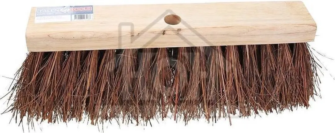 Talen Tools Stadsbezem Bass 41cm - Bruin
