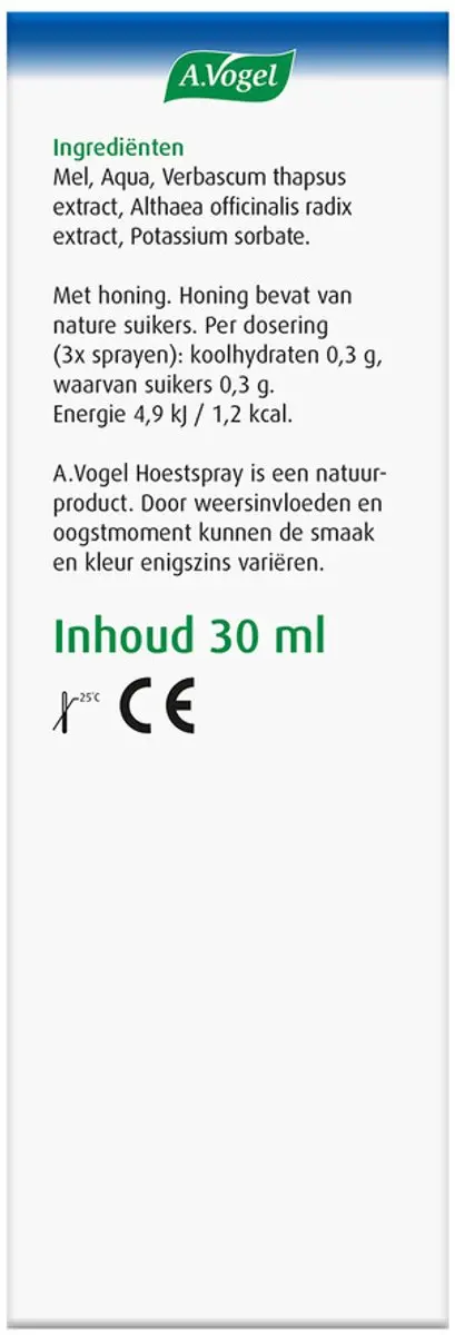 A.Vogel Spray Kriebel in de Keel 30ml